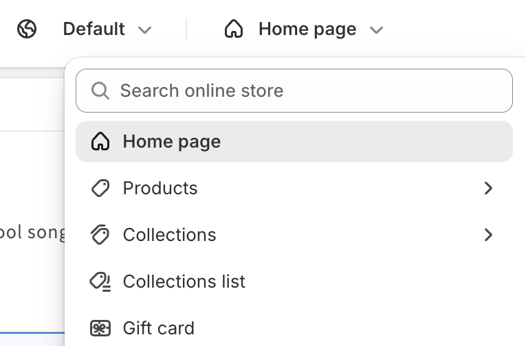 Choose and preview templates